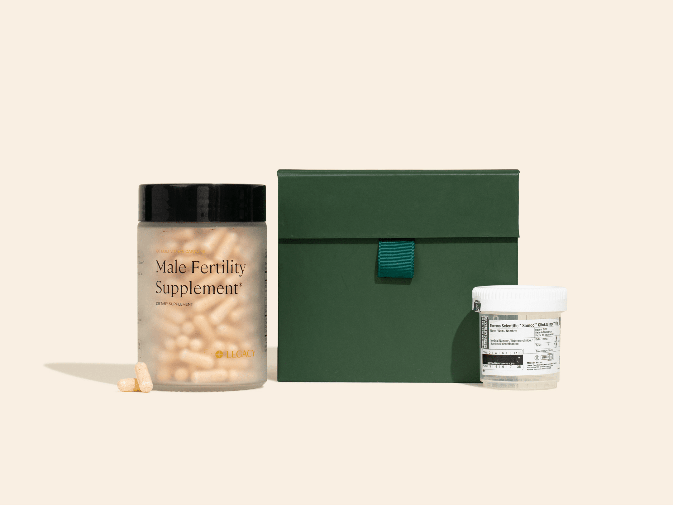 Male Prenatal Bundle Testing Supplements From Legacy